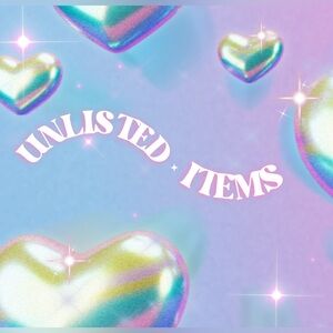 UNLISTED ITEMS!! LIKE IF U WANT TO SEE :)
